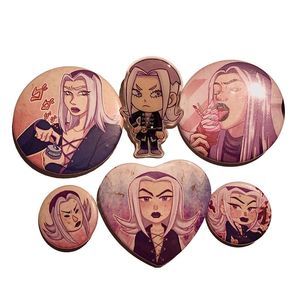 Leone Abbacchio Jojo's Bizarre Adventure Buttons Merch Lot